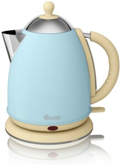 Swan - Kettle - Jug - Blue.